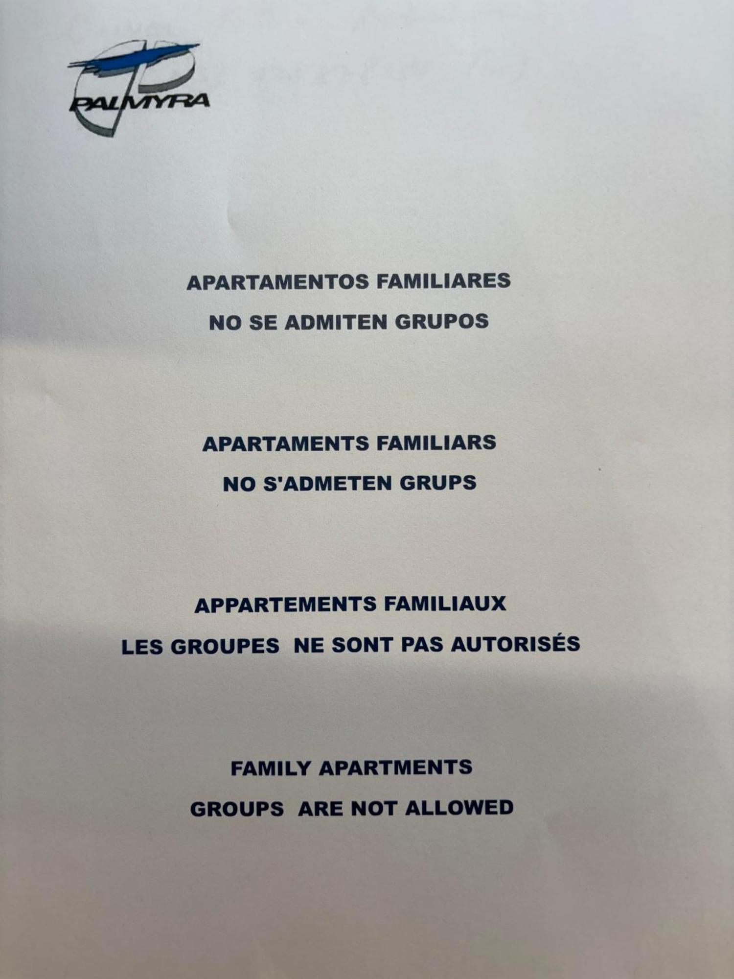Apartamentos Paradis Palmyra 萨洛 外观 照片